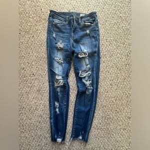 Bridge by Gly destructed skinny jeans